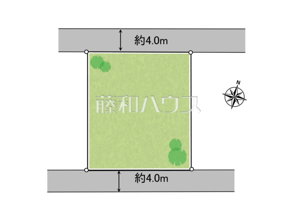 全体区画図 【福岡市西区福重3丁目】 全体区画図 【福岡市西区福重3丁目】