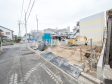 接道状況および現場風景 【福岡市西区小戸3丁目】 接道状況および現場風景 【福岡市西区小戸3丁目】