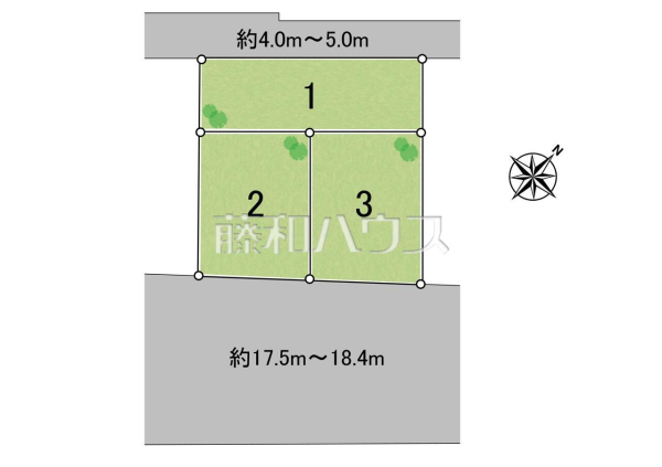 全体区画図 【福岡市南区警弥郷2丁目】 全体区画図 【福岡市南区警弥郷2丁目】