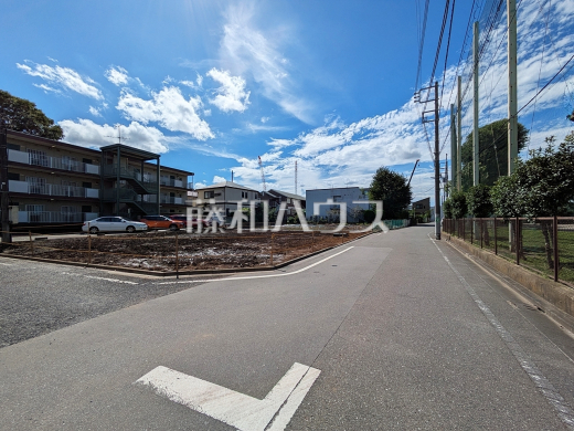 接道状況および現場風景 【練馬区三原台3丁目】