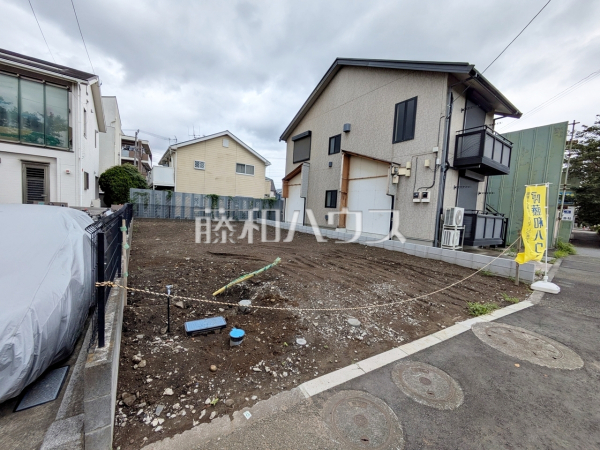 接道状況および現場風景 【世田谷区宇奈根2丁目】 接道状況および現場風景 【世田谷区宇奈根2丁目】