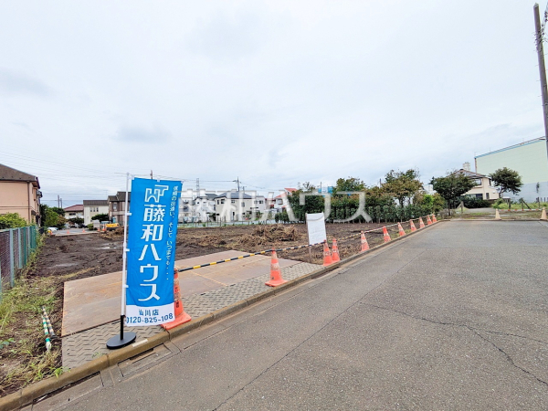接道状況および現場風景 【三鷹市北野4丁目】 接道状況および現場風景 【三鷹市北野4丁目】