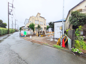 接道状況および現場風景