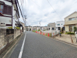 接道状況および現場風景 【練馬区石神井台5丁目】 接道状況および現場風景 【練馬区石神井台5丁目】