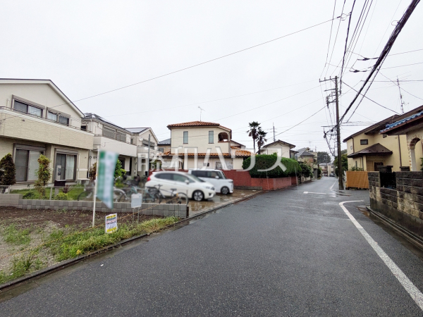 接道状況および現場風景 【練馬区石神井台5丁目】 接道状況および現場風景 【練馬区石神井台5丁目】