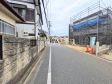 接道状況および現場風景 【練馬区石神井台5丁目】 接道状況および現場風景 【練馬区石神井台5丁目】
