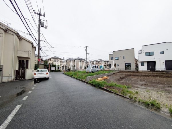 接道状況および現場風景 【練馬区石神井台5丁目】 接道状況および現場風景 【練馬区石神井台5丁目】