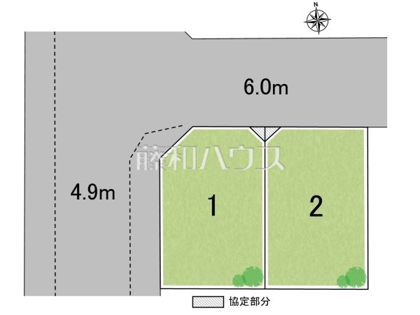 全体区画図 【福岡市西区姪浜駅南2丁目】 全体区画図 【福岡市西区姪浜駅南2丁目】