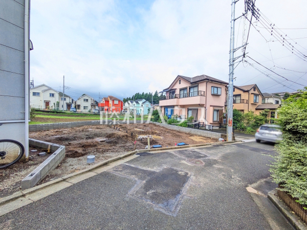 接道状況および現場風景 【八王子市山田町】 接道状況および現場風景 【八王子市山田町】