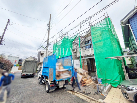 接道状況および現場風景 【世田谷区北烏山1丁目】/撮影日2026/09/10