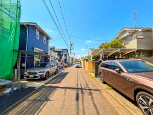 接道状況および現場風景