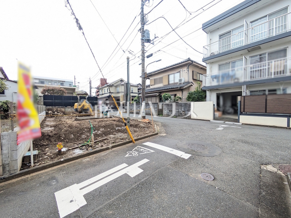 接道状況および現場風景 【八王子市平岡町】 接道状況および現場風景 【八王子市平岡町】