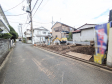 接道状況および現場風景 【八王子市平岡町】 接道状況および現場風景 【八王子市平岡町】