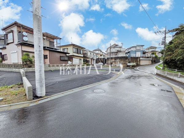 接道状況および現場風景 【八王子市楢原町】 接道状況および現場風景 【八王子市楢原町】