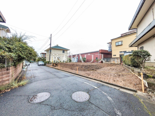 接道状況および現場風景 【八王子市下恩方町】 接道状況および現場風景 【八王子市下恩方町】