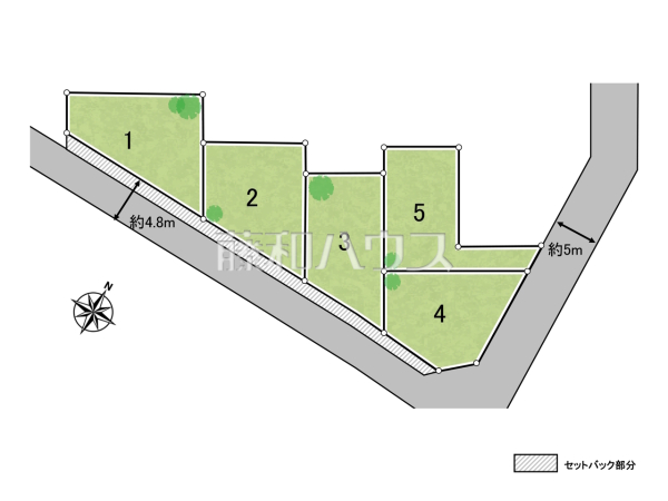 全体区画図 【立川市砂川町4丁目】 全体区画図 【立川市砂川町4丁目】