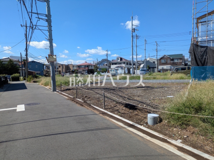 接道状況および現場風景 【立川市砂川町4丁目】/撮影日2026/09/24