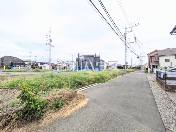 接道状況および現場風景 【立川市砂川町4丁目】 接道状況および現場風景 【立川市砂川町4丁目】