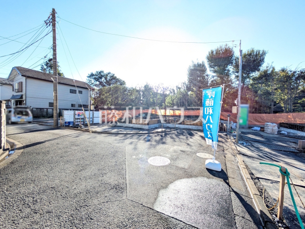 接道状況および現場風景 【小平市天神町3丁目】 接道状況および現場風景 【小平市天神町3丁目】