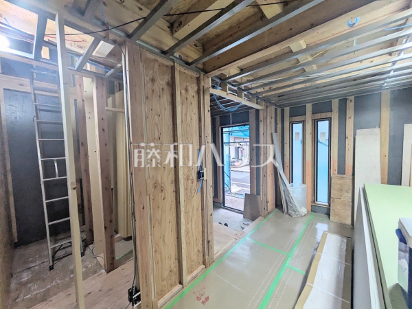 B号棟 施工中内観 【狛江市東野川4丁目】 B号棟 施工中内観 【狛江市東野川4丁目】