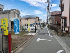 接道状況および現場風景