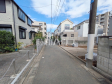 接道状況および現場風景 【杉並区松庵1丁目】 接道状況および現場風景 【杉並区松庵1丁目】