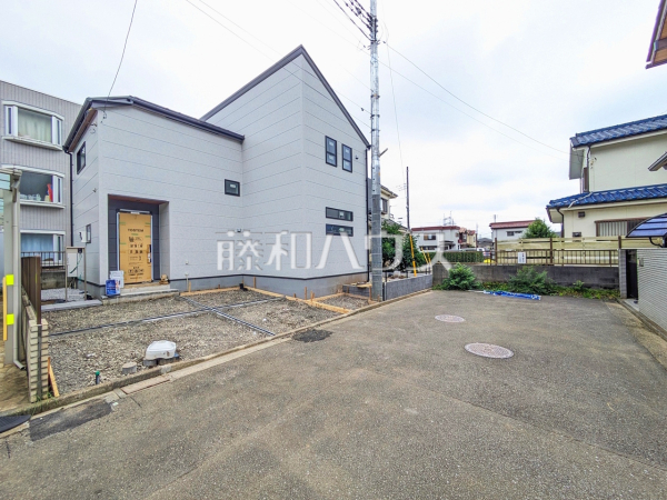 接道状況および現場風景 【立川市西砂町2丁目】 接道状況および現場風景 【立川市西砂町2丁目】