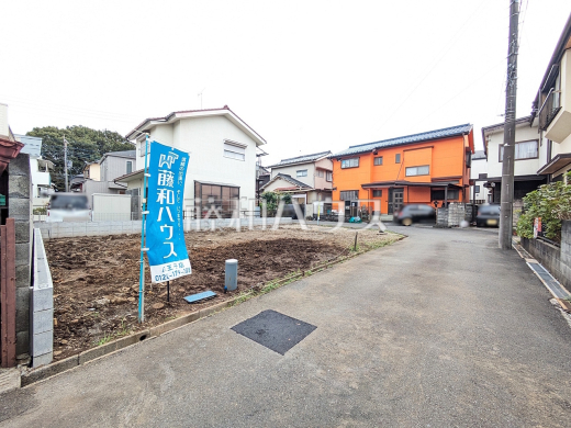 接道状況および現場風景 【八王子市打越町】