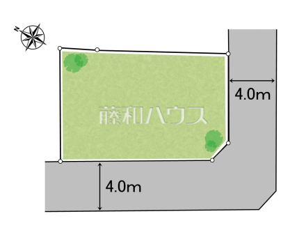 区画図 【八王子市打越町】