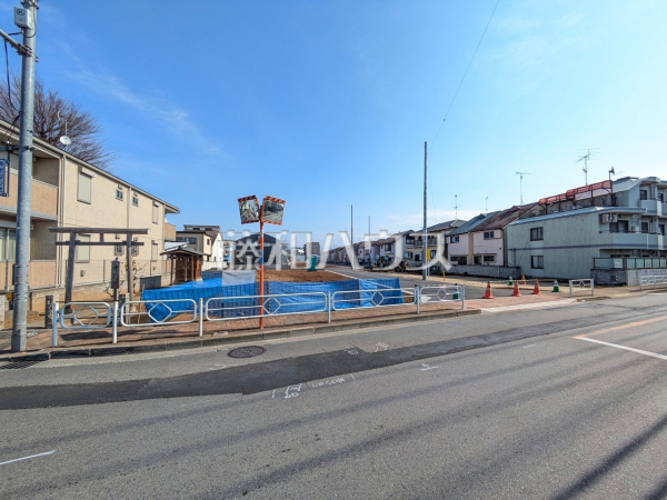 接道状況および現場風景 【立川市幸町3丁目】 接道状況および現場風景 【立川市幸町3丁目】