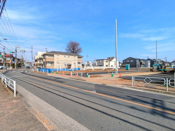 接道状況および現場風景 【立川市幸町3丁目】 接道状況および現場風景 【立川市幸町3丁目】