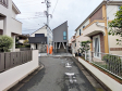 接道状況および現場風景 【練馬区関町南2丁目】 接道状況および現場風景 【練馬区関町南2丁目】