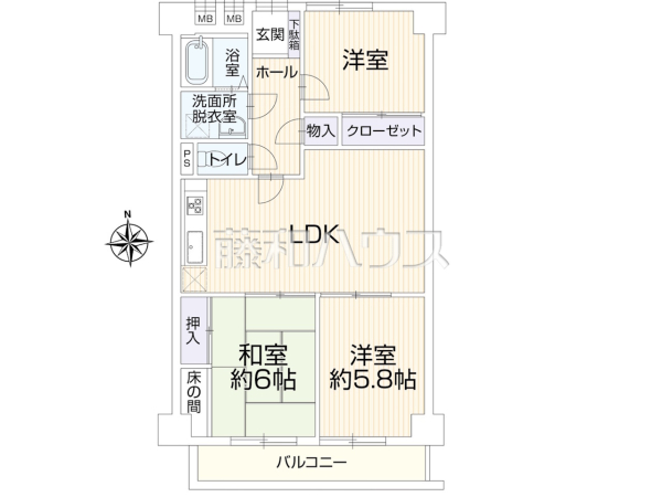 間取図 【GSハイム豊田】 間取図 【GSハイム豊田】