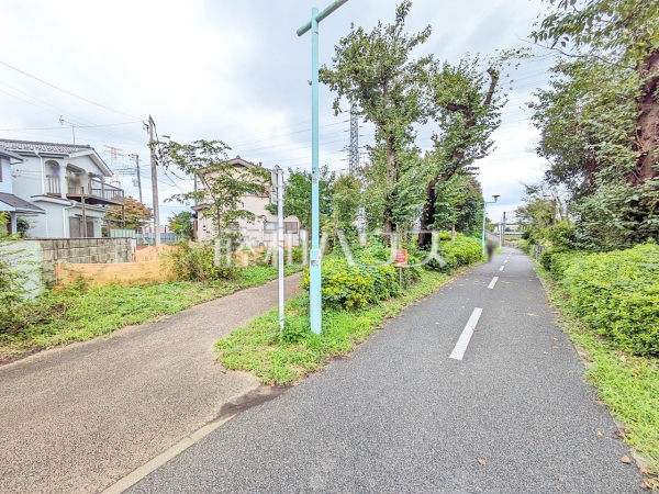 接道状況および現場風景 【東村山市美住町2丁目】 接道状況および現場風景 【東村山市美住町2丁目】
