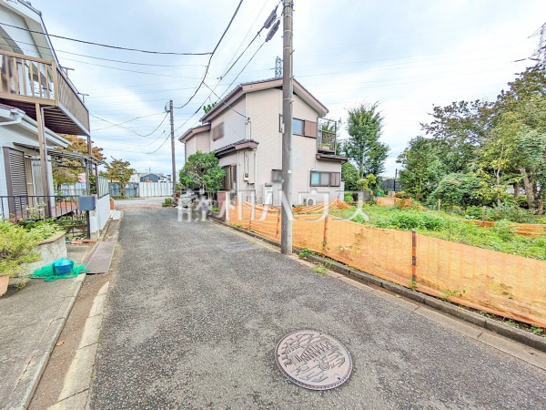 接道状況および現場風景 【東村山市美住町2丁目】 接道状況および現場風景 【東村山市美住町2丁目】