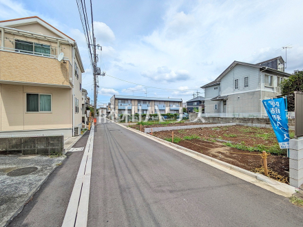 接道状況および現場風景 【小平市学園東町】/撮影日2026/08/17