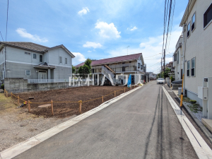 接道状況および現場風景