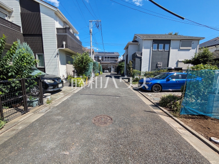接道状況および現場風景 【練馬区三原台1丁目】/撮影日2026/09/14