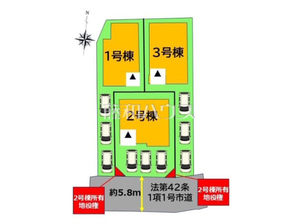 全体区画図 【福岡市南区大池1丁目】 全体区画図 【福岡市南区大池1丁目】