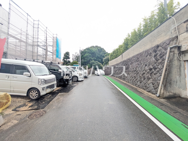 接道状況および現場風景 【福岡市南区大池1丁目】 接道状況および現場風景 【福岡市南区大池1丁目】
