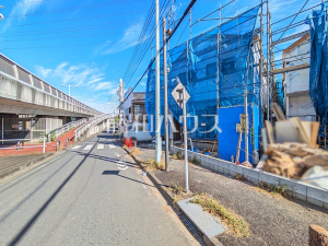 接道状況および現場風景