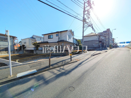 接道状況および現場風景 【日野市百草】/撮影日2026/01/17
