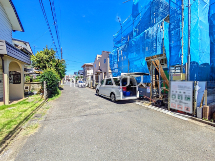 接道状況および現場風景 【国分寺市本多3丁目】/撮影日2026/09/14