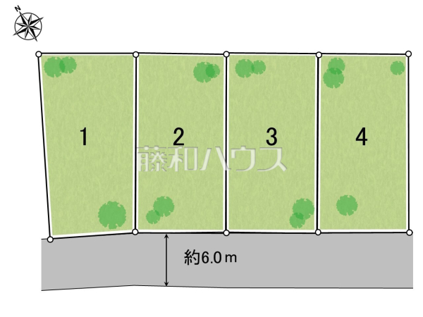 全体区画図 【八王子市兵衛2丁目】 全体区画図 【八王子市兵衛2丁目】