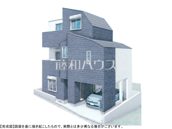 完成予想図(外観) 【板橋区大谷口北町】 完成予想図(外観) 【板橋区大谷口北町】