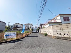 接道状況および現場風景
