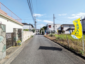 接道状況および現場風景