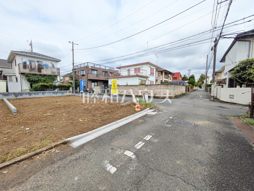 接道状況および現場風景 【狛江市駒井町1丁目】