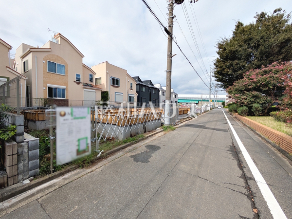 接道状況および現場風景 【練馬区三原台1丁目】 接道状況および現場風景 【練馬区三原台1丁目】