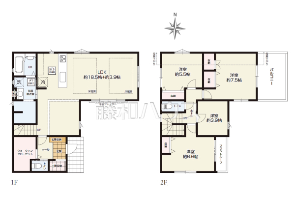 間取図 【小平市学園東町】 間取図 【小平市学園東町】
